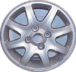 KIA Spectra Wheel ALY74574 Silver Painted